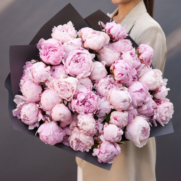 Пионы охапка в Мурманске