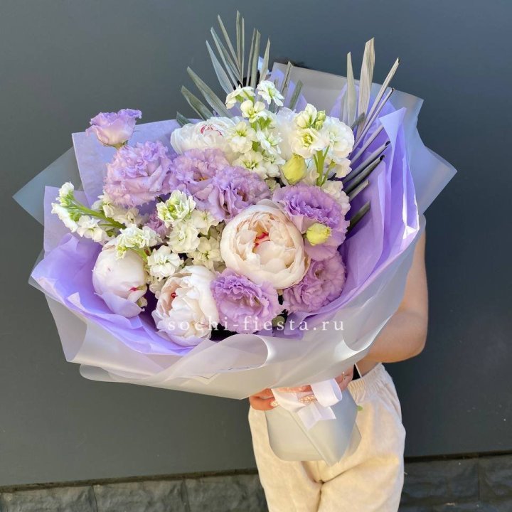  Букет "Лавандовое мороженое" в Мурманске