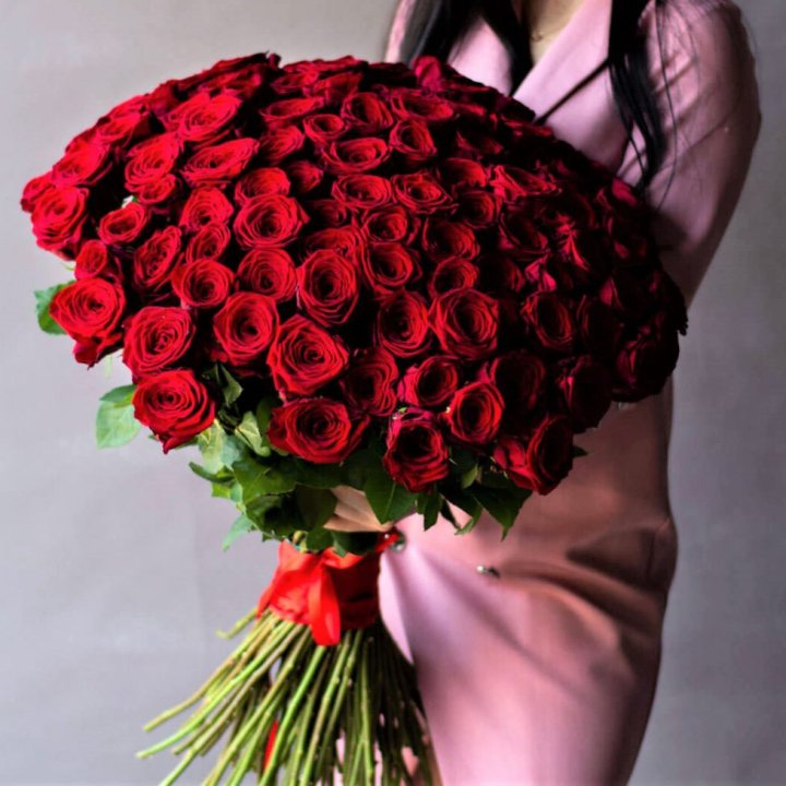 101 высокая роза в Мурманске