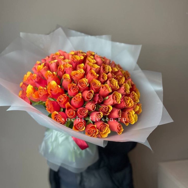 101 кенийская огненная роза  в Мурманске