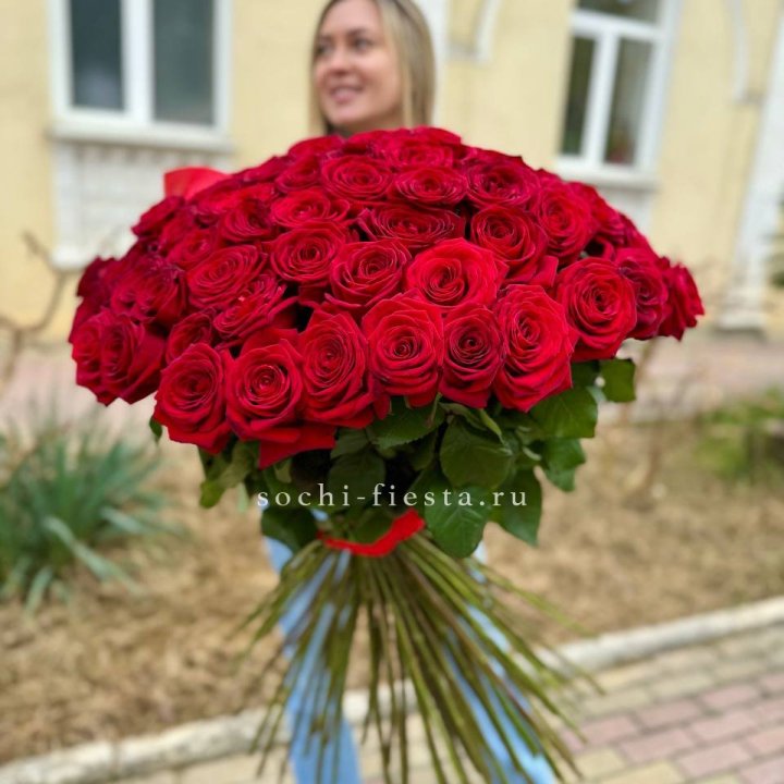 101 голландская роза в Мурманске