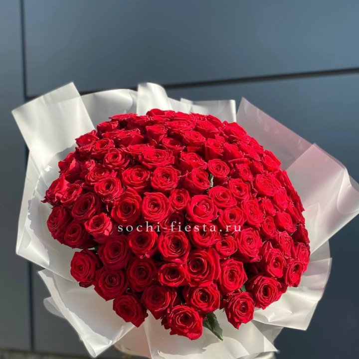 101 высокая роза в Мурманске