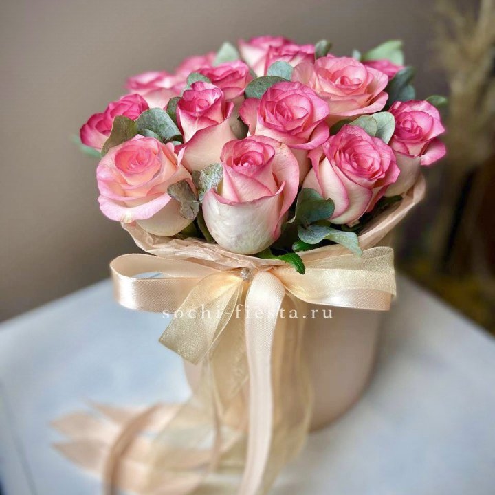 19 Роз Джумилия в коробке в Мурманске