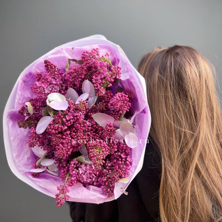 Букет сирени  в Мурманске