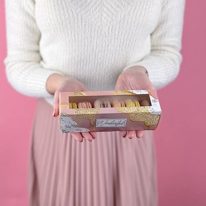 Коробка макаронс 5 шт. в Мурманске