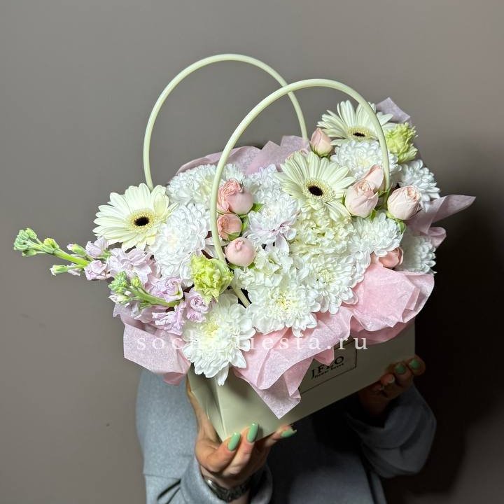 Сумочка "Белый рассвет" в Мурманске