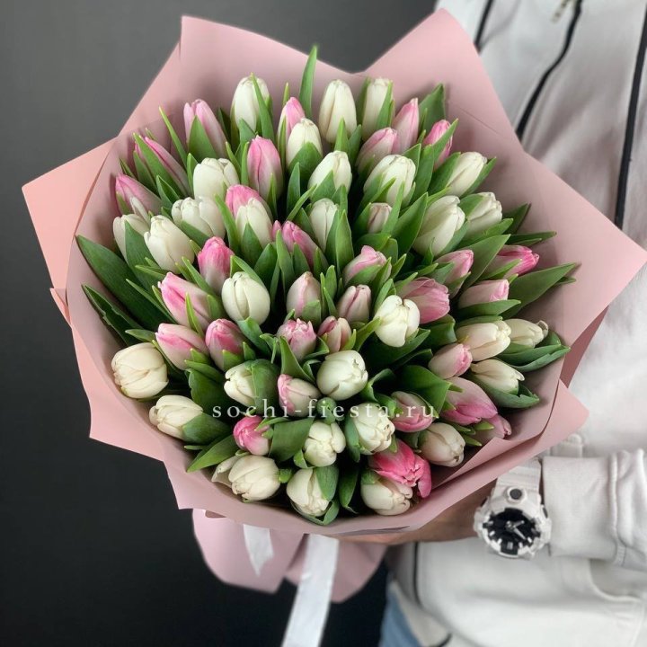 61 тюльпан микс в Мурманске