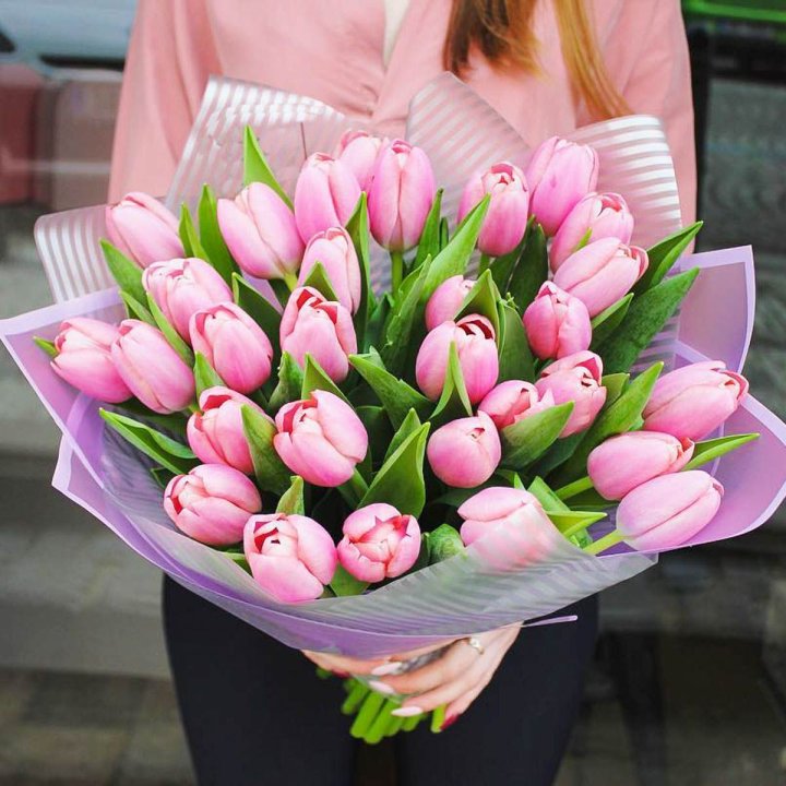 25 тюльпанов "Айс крем" в Мурманске