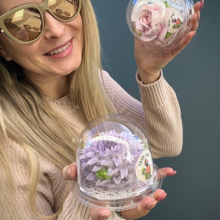 Зефир пион, роза (штучно) в Мурманске