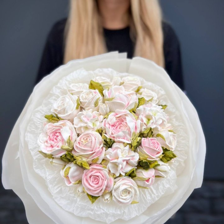 Сладкий букет из ЗЕФИРА нежный в Мурманске